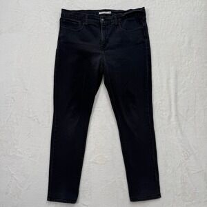 Levi's Jeans Women 32 Gray 311 Shaping Skinny Denim Charcoal Stretch